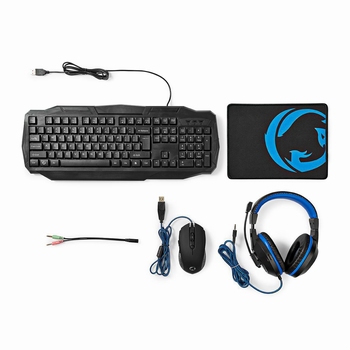 Nedis Upio 4-in-1 Gaming Combo Kit