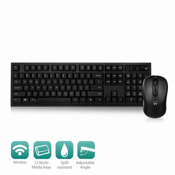 Ewent Wireless Keyboard and Mouse Set