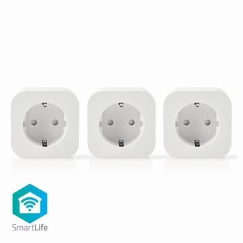 Nedis SmartLife Smart Stekker 3 stuks