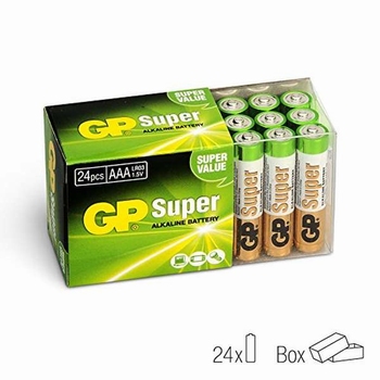 GP Alkaline Batterij AAA 24 stuks