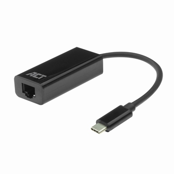ACT USB-C Gigabit Netwerk Adapter 15cm