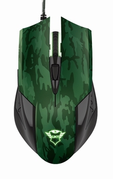 Trust GXT781 Rixa Camo Mouse Black + Mousepad