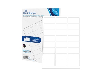 MediaRange Multi Purpose Labels 63.5x33.9mm White