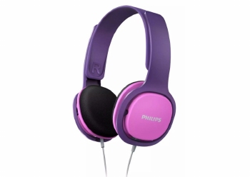 Philips Kinder headset paars/roze