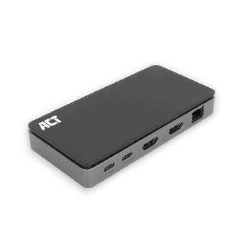 ACT USB-C 4K Multiport Dock Dual HDMI Monitor MST