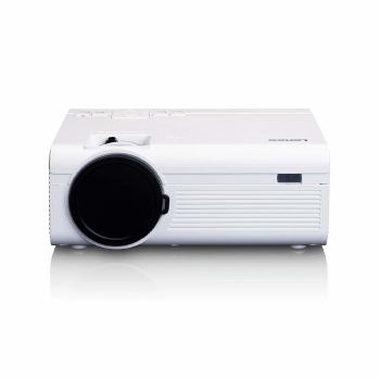 Lenco LCD Projector met hoge resolutie, ondersteunt Full HD 1080P inhoud Wit