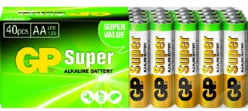 GP Super Alkaline AA 40x