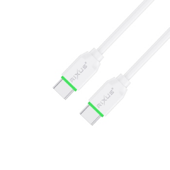Rixus Snellaadkabel USB-C naar USB3.0 30cm Wit