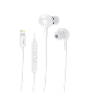 Rixus Stereo In-ear Earphone Wit Lightning