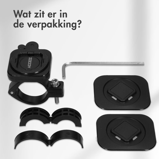 Accezz EasyLock telefoonhouder Fiets Universeel