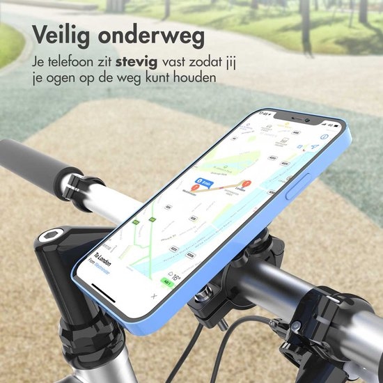 Accezz EasyLock telefoonhouder Fiets Universeel