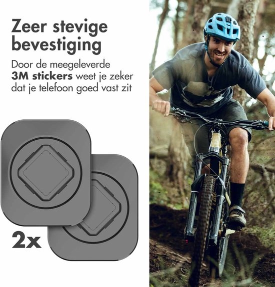 Accezz EasyLock telefoonhouder Fiets Universeel