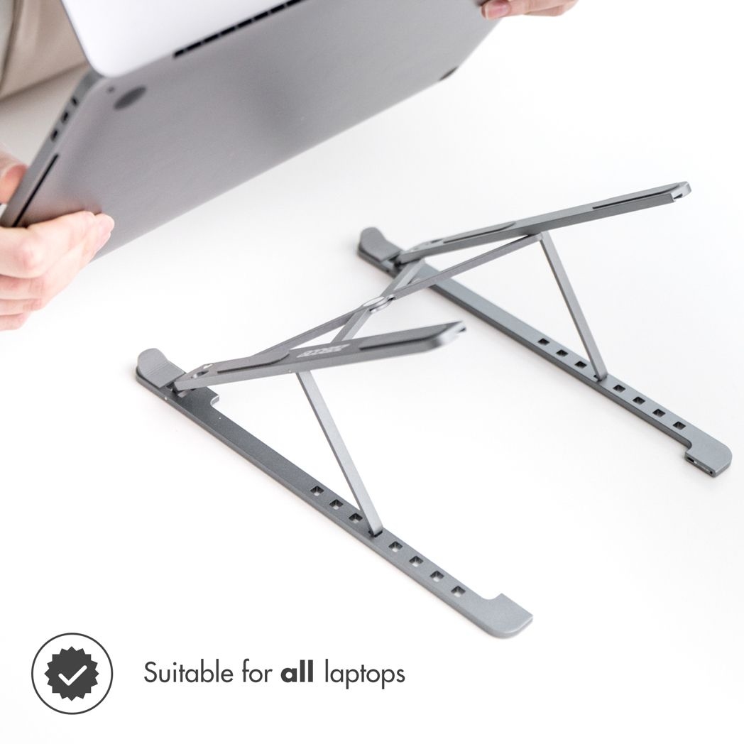 Accezz Laptop Standaard Verstelbaar en opvouwbaar