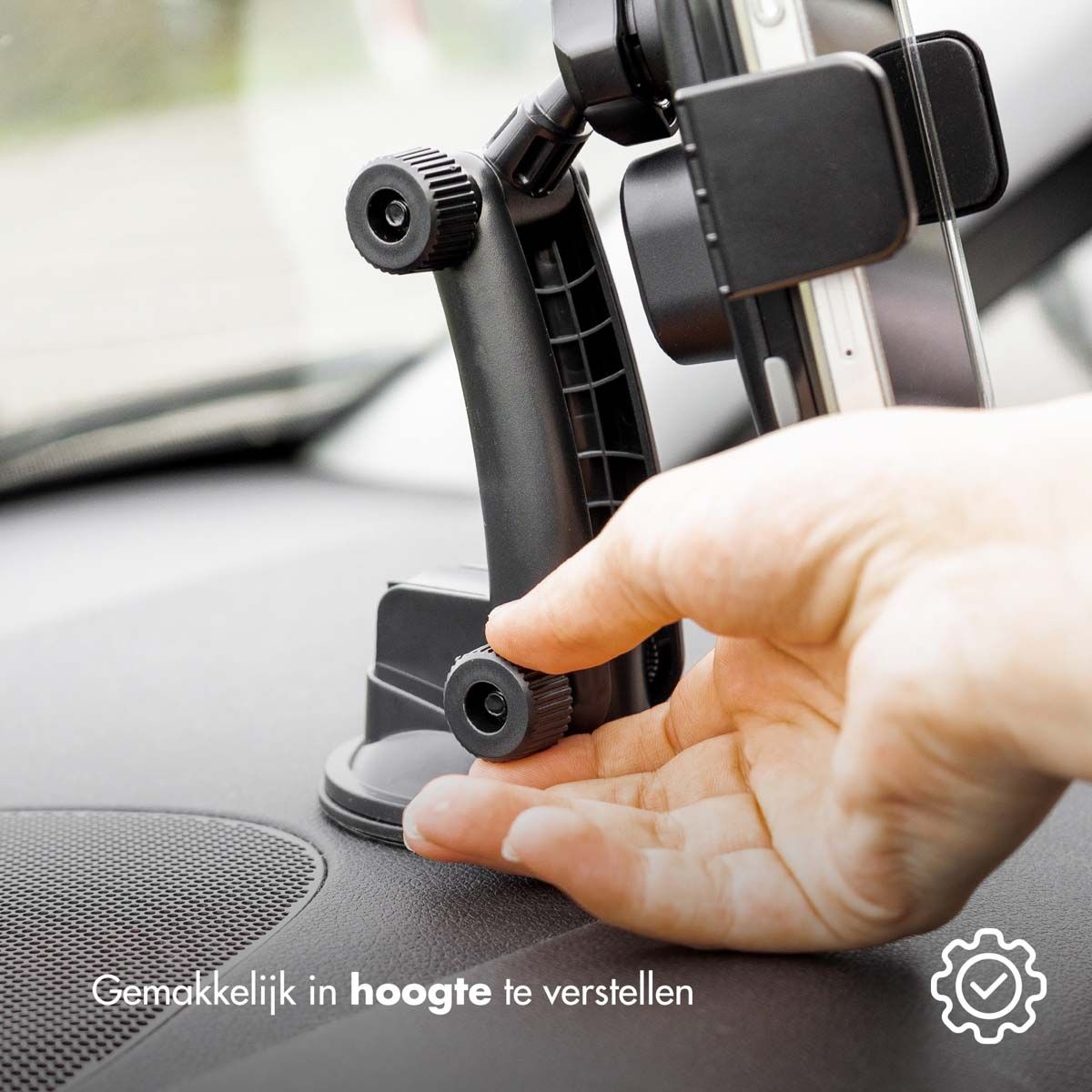 Accezz Telefoonhouder Auto Dashboard/Window Mount