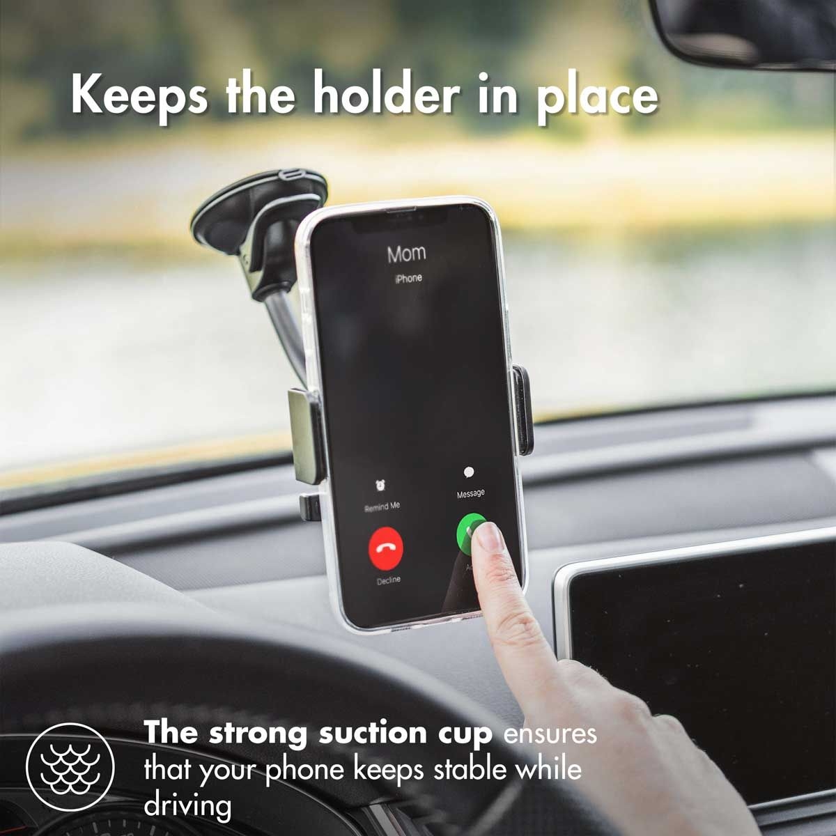 Accezz Telefoonhouder auto Universeel Voorruit