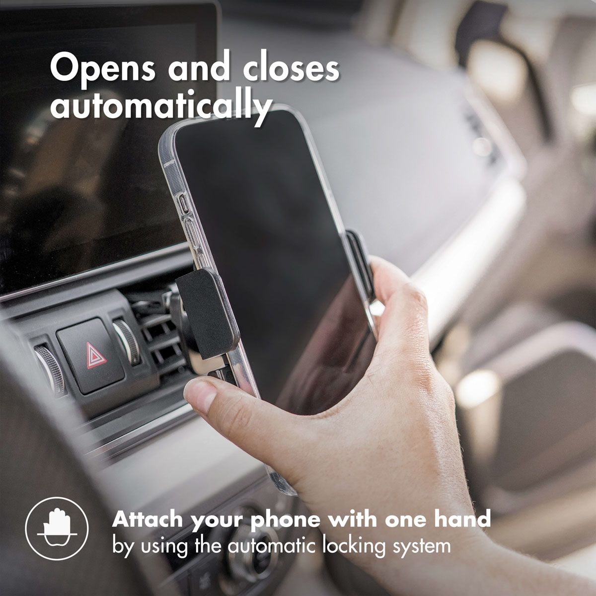 Accezz Telefoonhouder auto Ventilatierooster