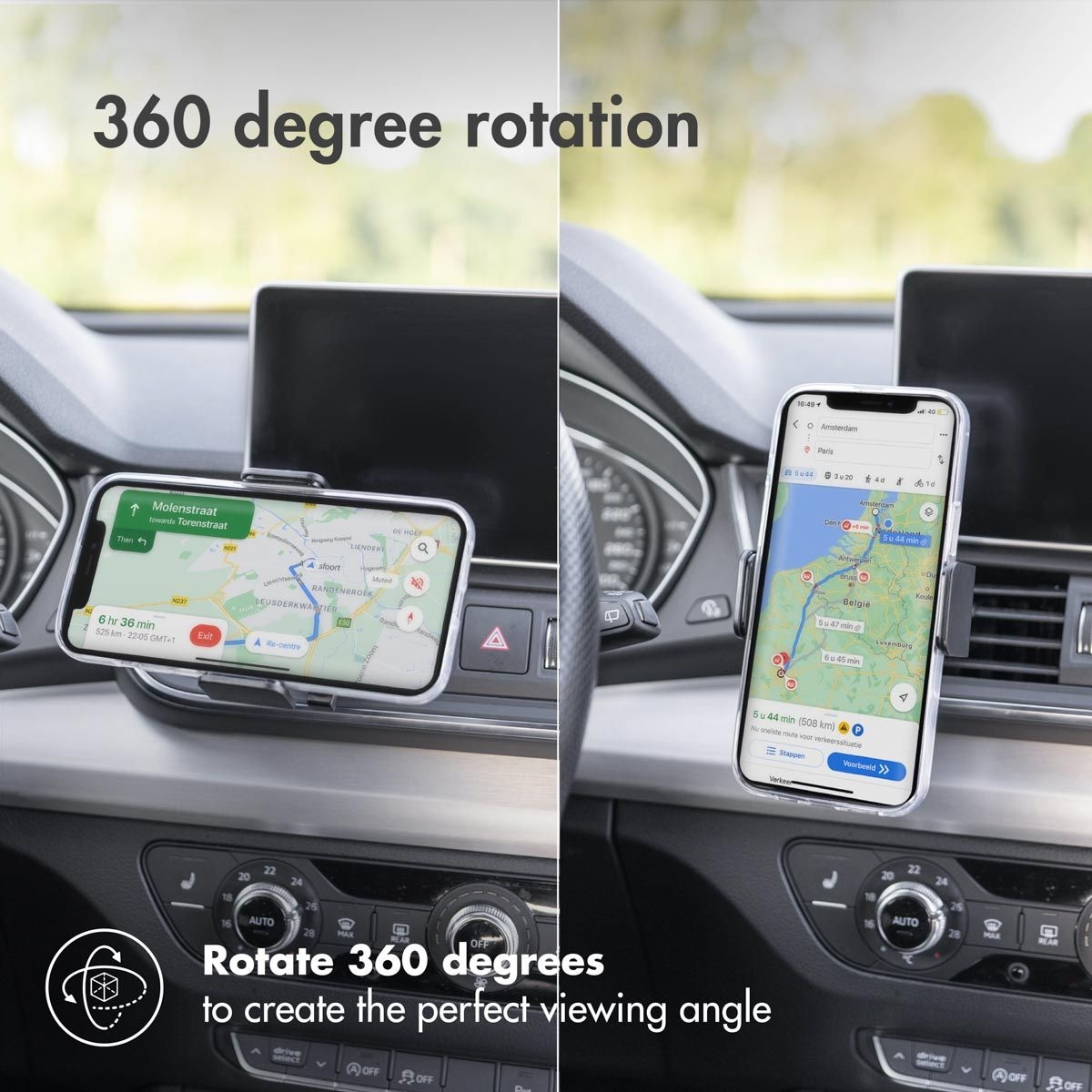 Accezz Telefoonhouder auto Ventilatierooster