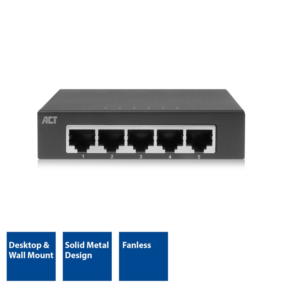 ACT Gigabit Switch 5 Port