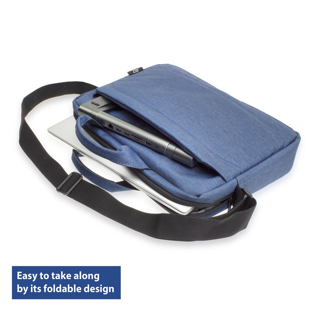 ACT Laptop standaard met afneembaar dockingstation