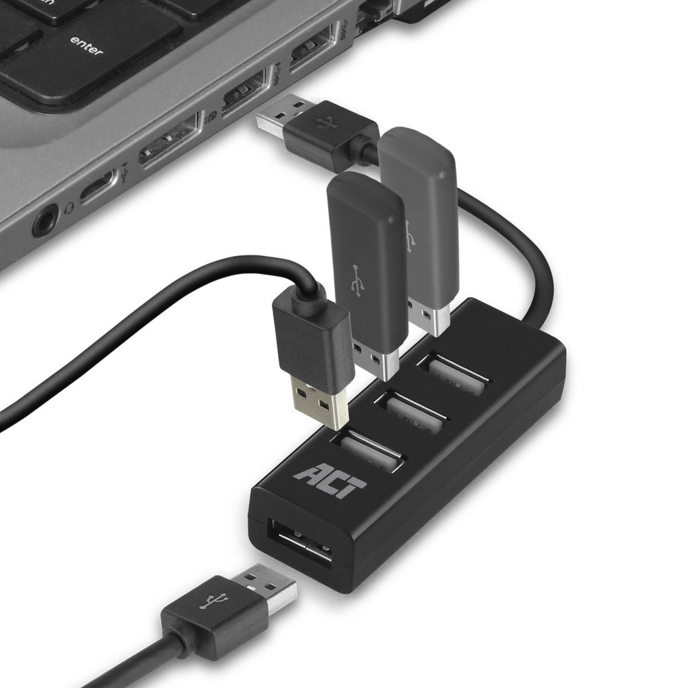 ACT Mini USB Hub 4 Port