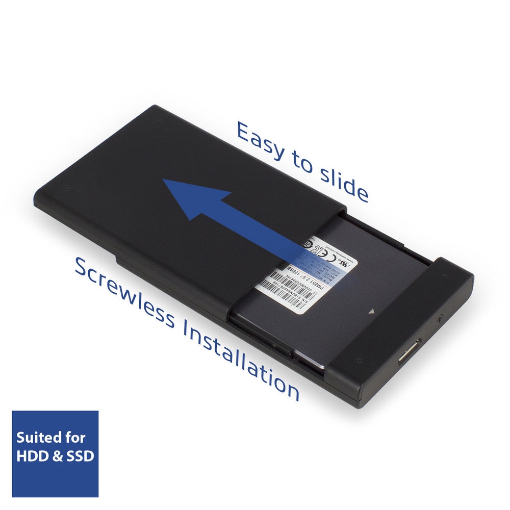 ACT USB 3.2 Hard Drive Enclosure 2.5" SATA