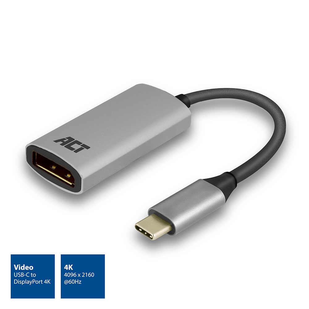 ACT USB-C to DisplayPort 4K Adapter