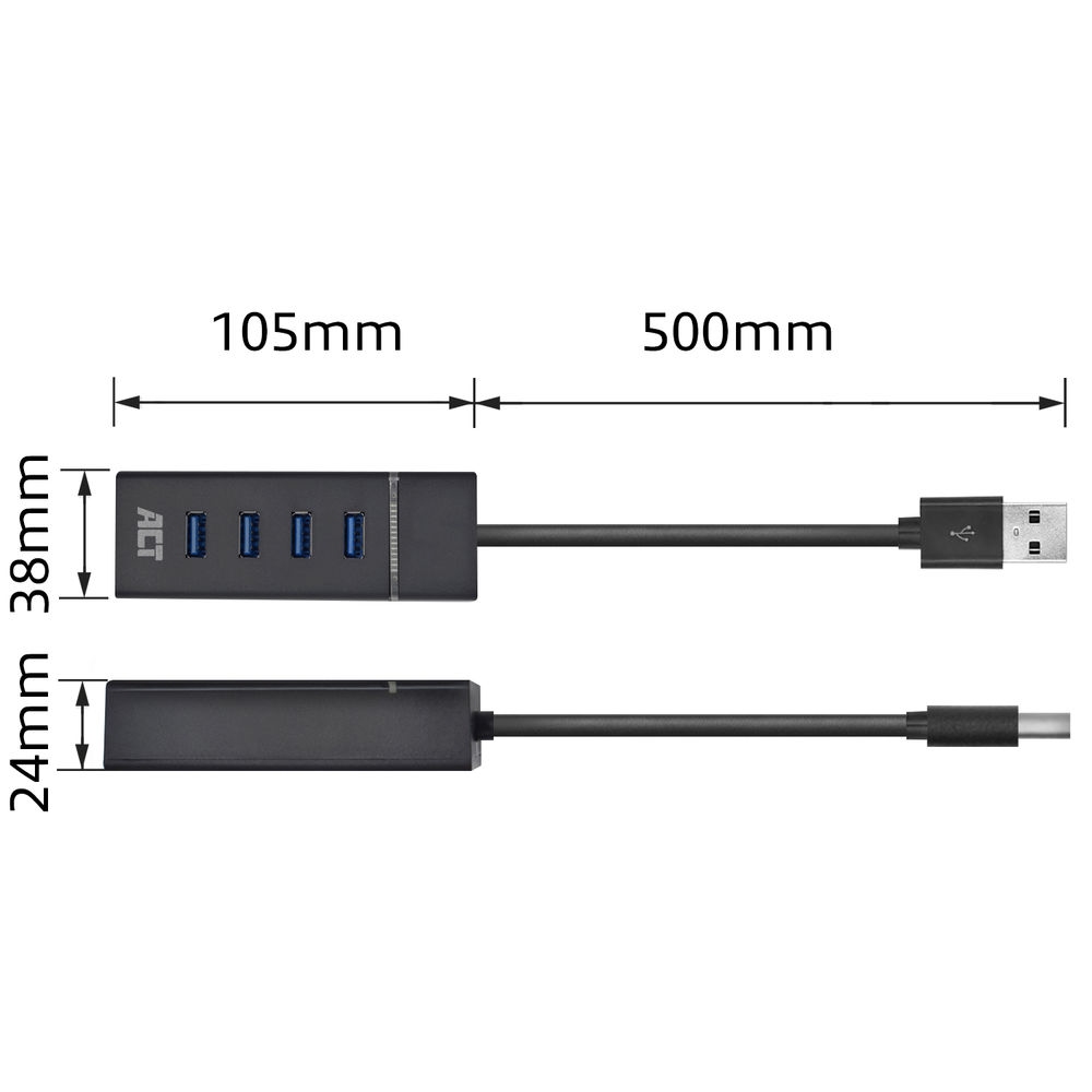 ACT USB Hub 4 Port