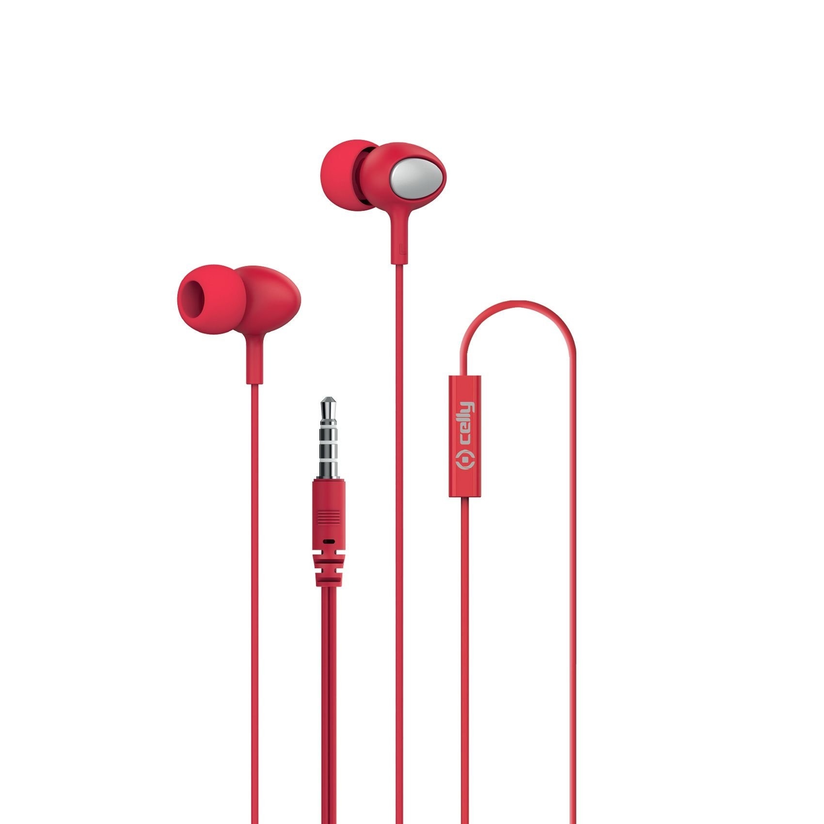 Celly Stereo Oordopjes 3,5mm ronde kabel