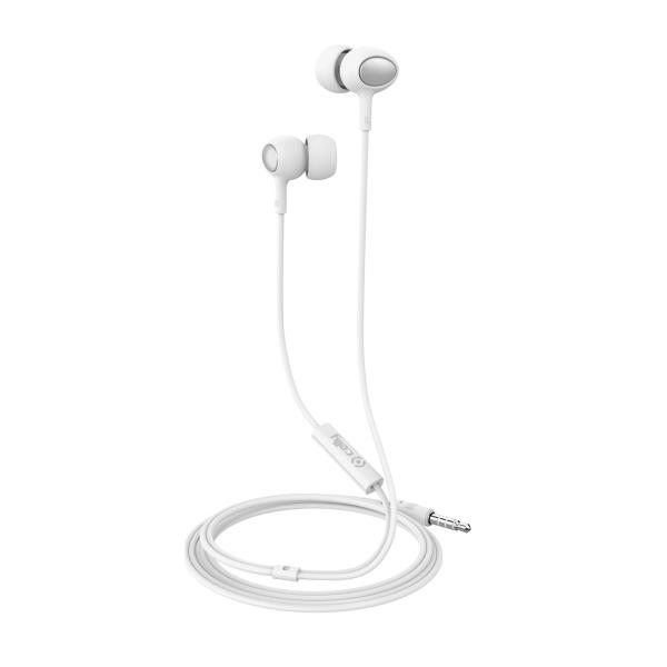 Celly Stereo Oordopjes 3,5mm ronde kabel
