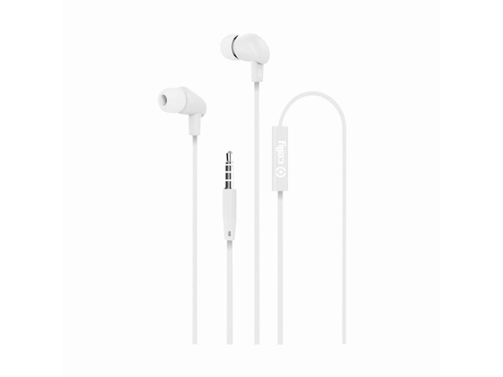 Celly Stereo Oordopjes platte kabel