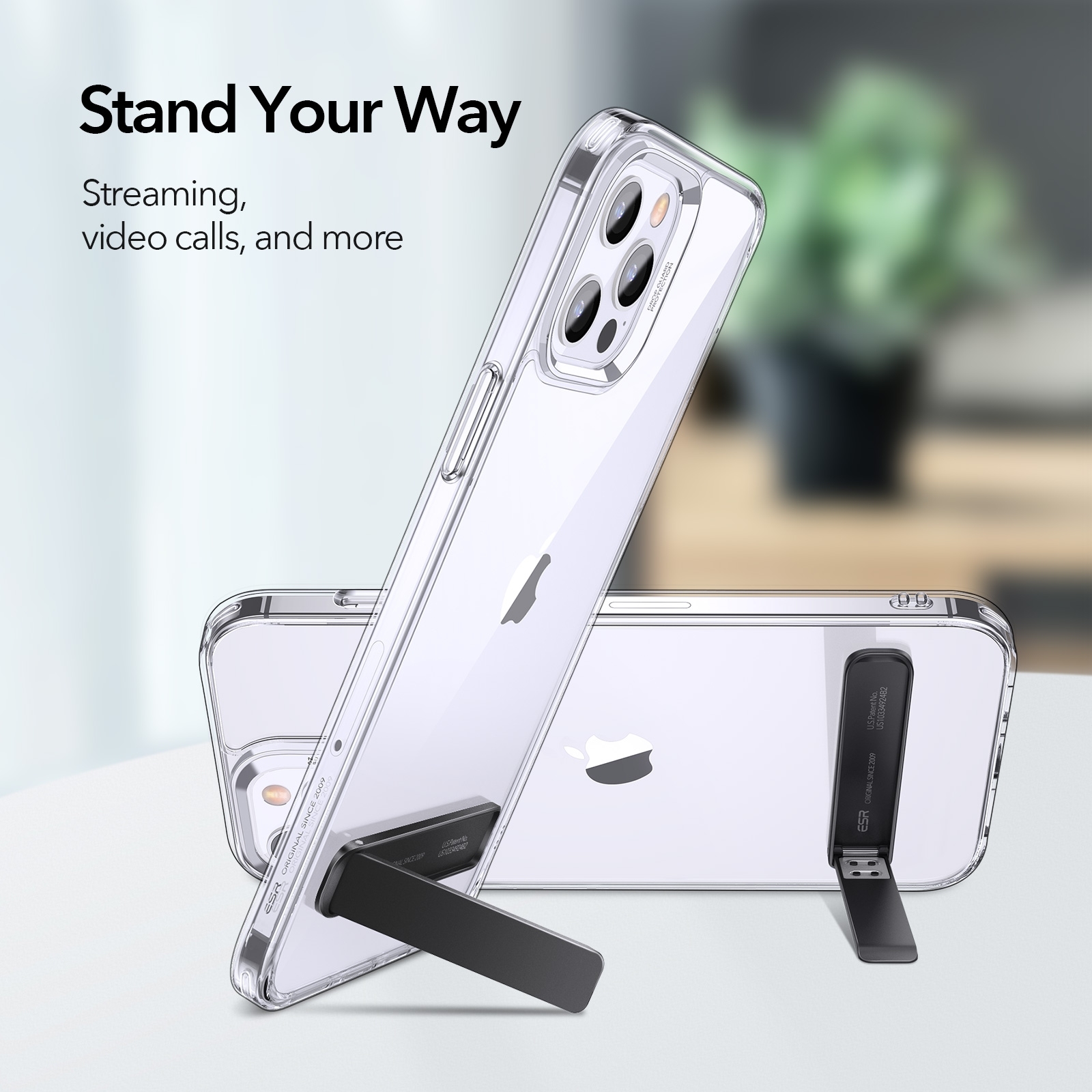 ESR Boost Phone Kickstand Black