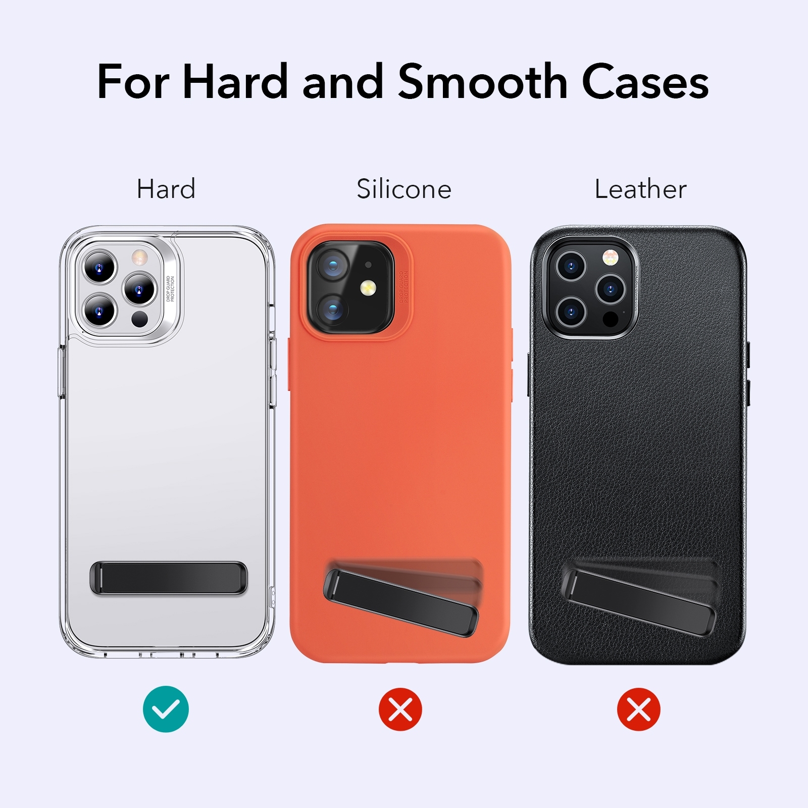 ESR Boost Phone Kickstand Black