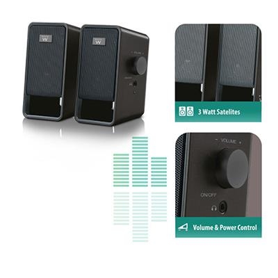 Ewent Stereo Speakers 2.0