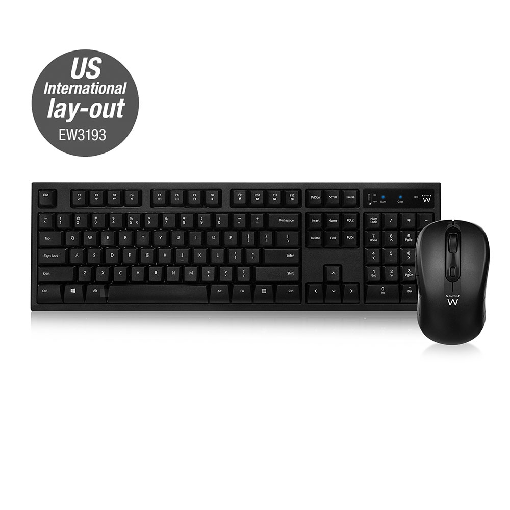 Ewent Wireless Keyboard and Mouse Set