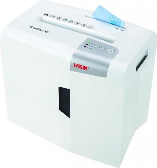 HSM Shredstar X8 Shredder White