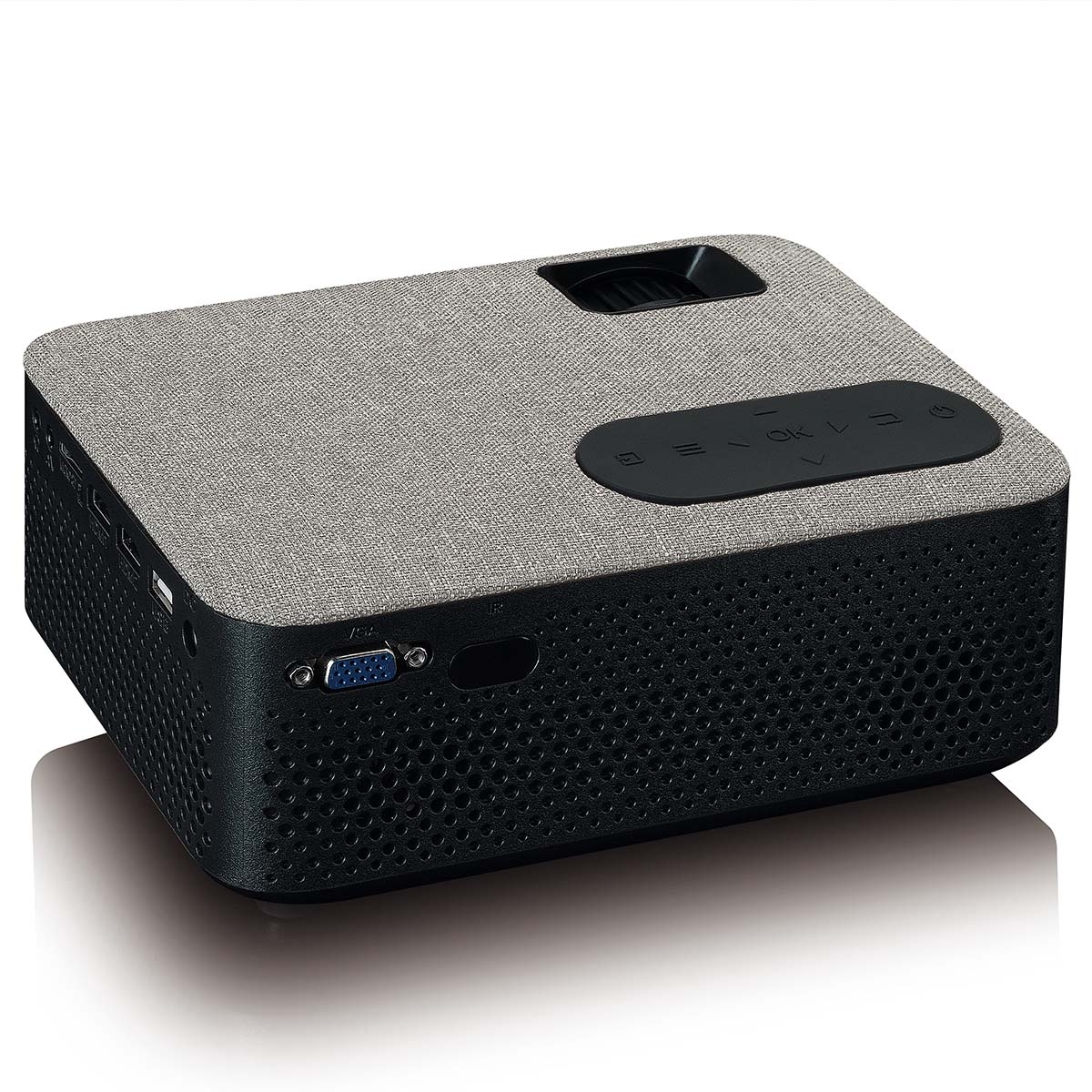 Lenco HD 720P LCD Projector met Bluetooth® Grijs