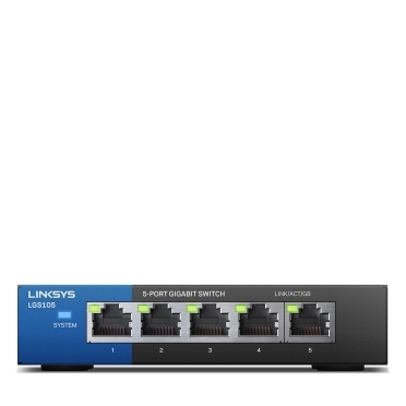 Linksys LGS105 5-poorts Desktop Gigabit-switch