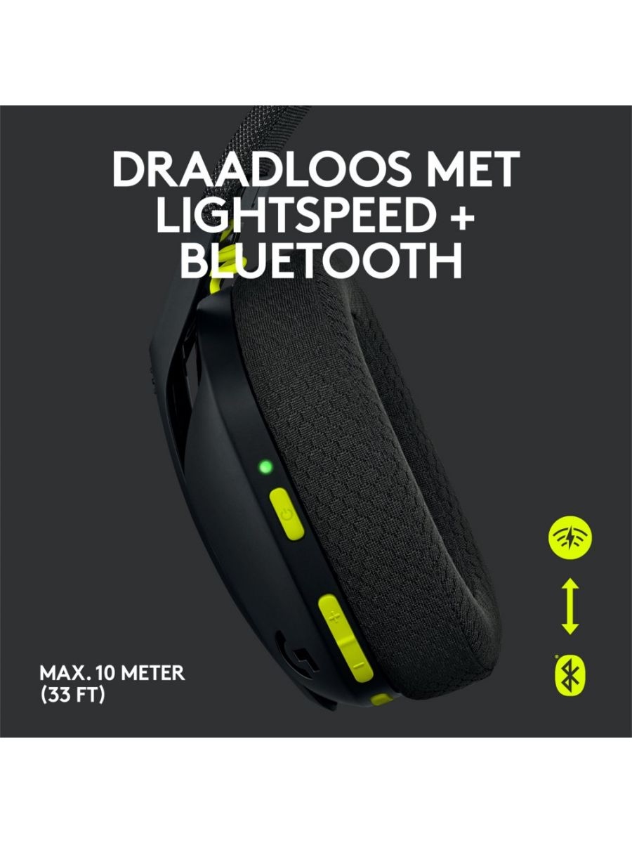 Logitech G435 Gaming Headset Draadloos
