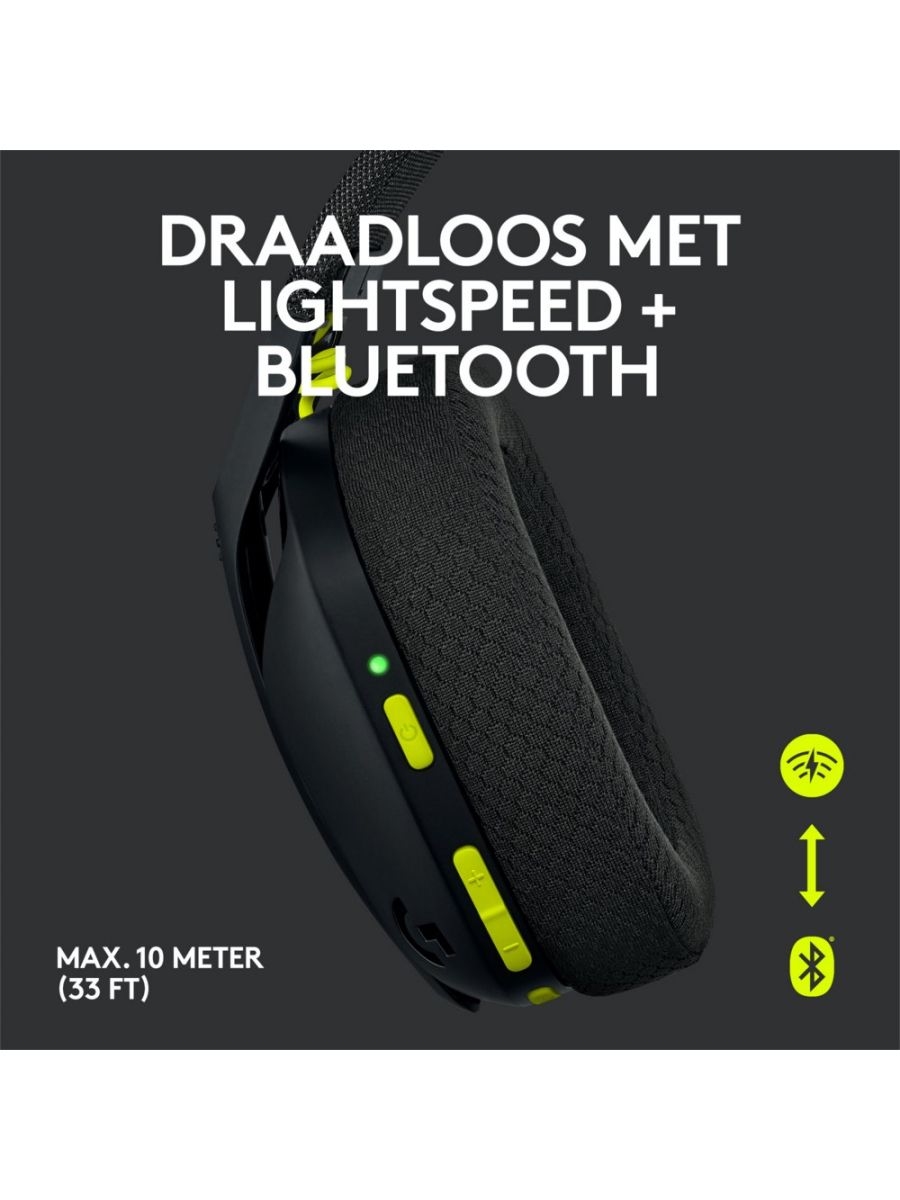 Logitech G435 Gaming Headset Draadloos