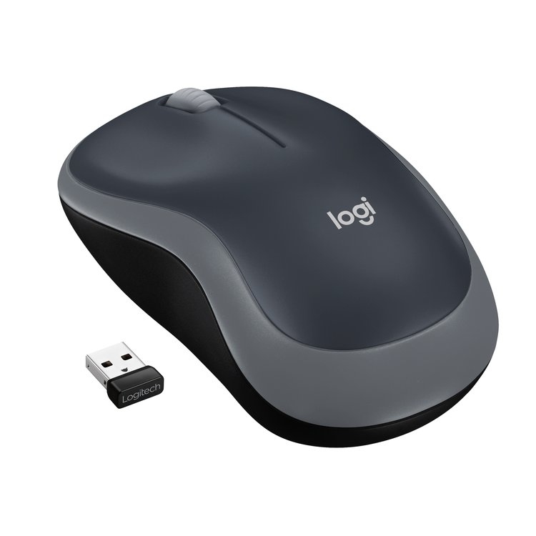 Logitech M185 Wireless Mouse Grey