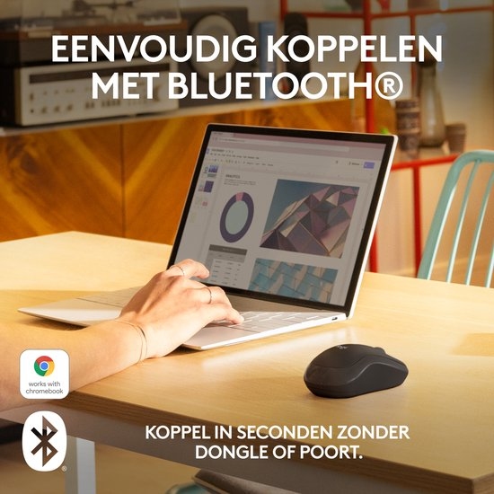Logitech M220 Silent Grijs Bluetooth