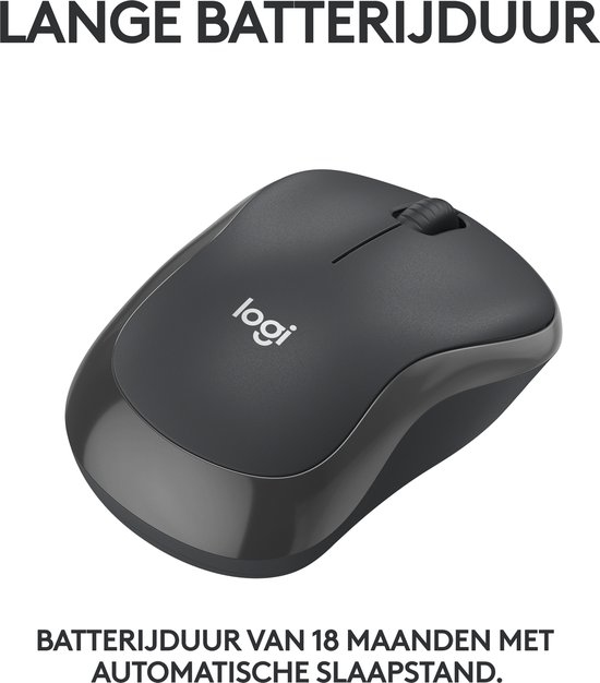 Logitech M220 Silent Grijs Bluetooth