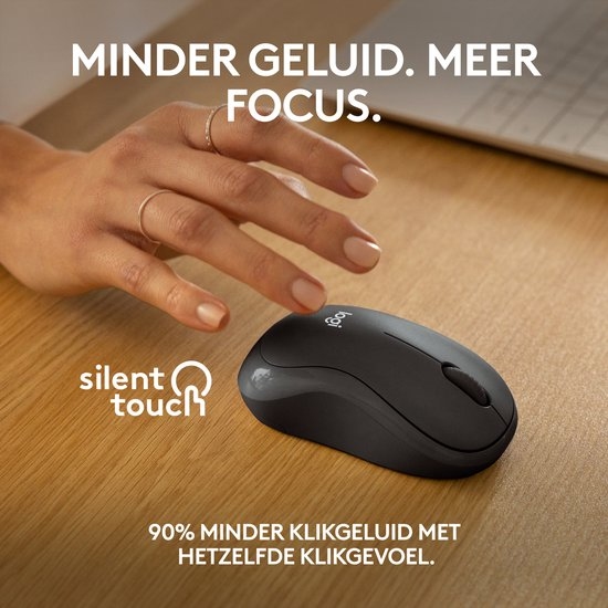 Logitech M220 Silent Grijs