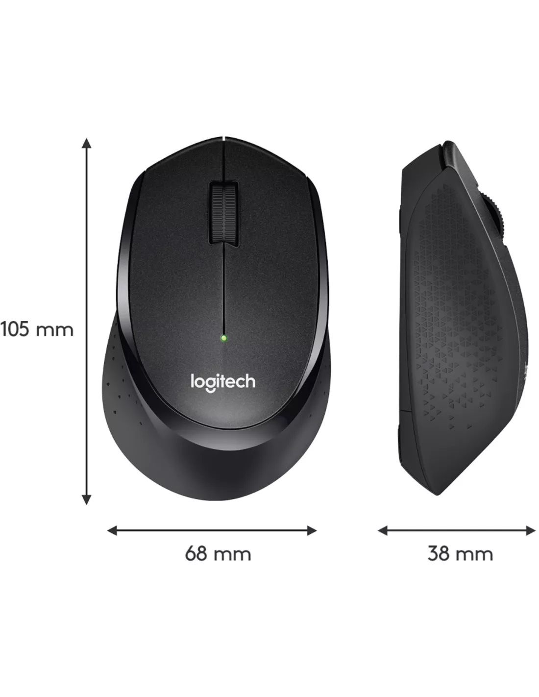Logitech M330 Silent Plus Black