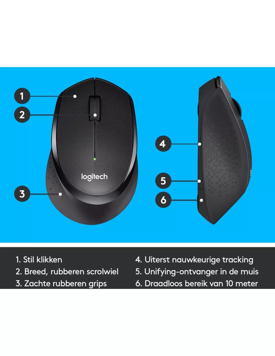 Logitech M330 Silent Plus Black