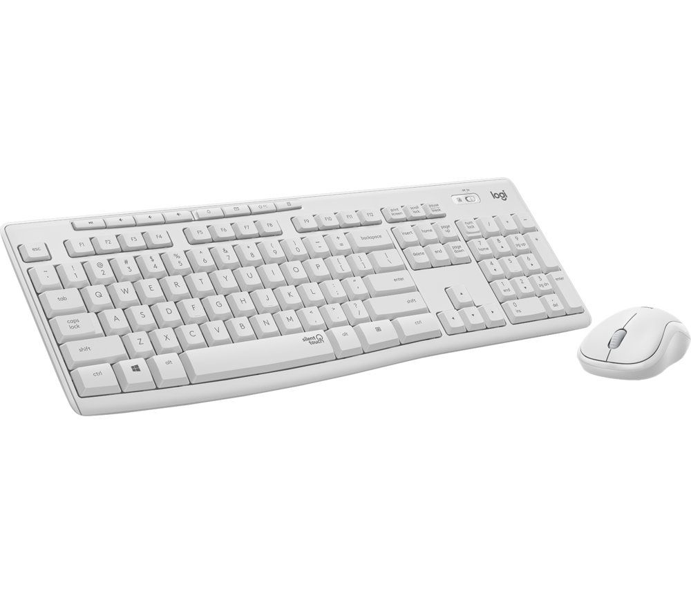 Logitech Silent Wireless Combo MK295 White