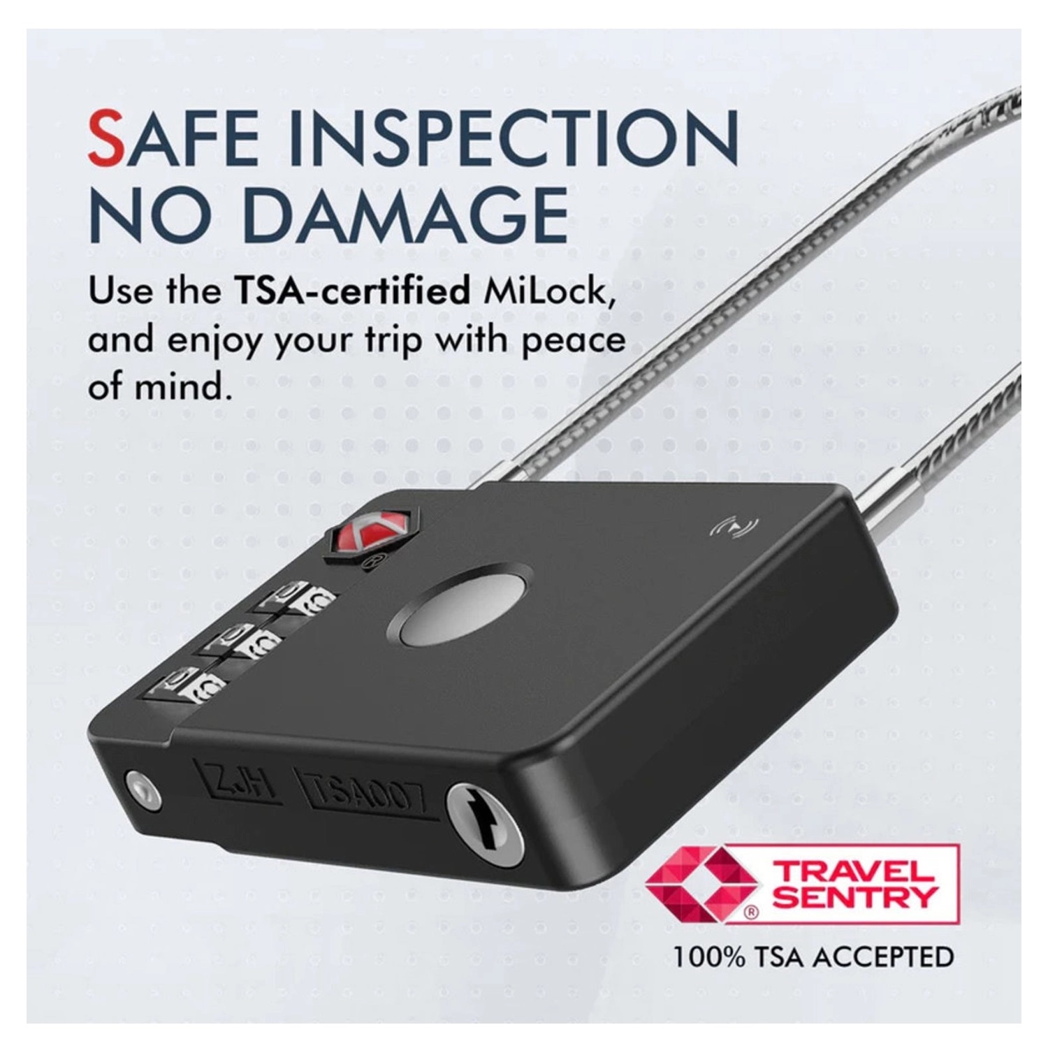 MiLi MiLock smart anti loss zwart