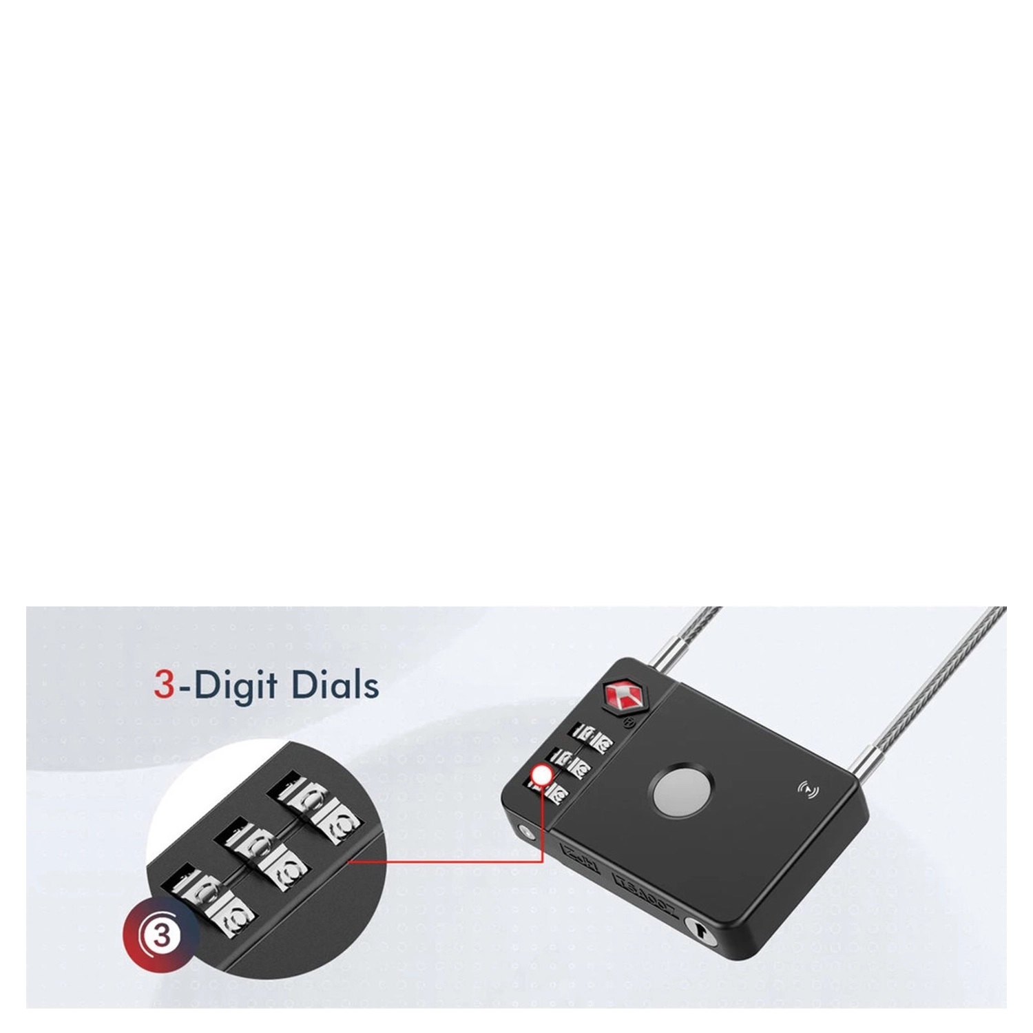 MiLi MiLock smart anti loss zwart