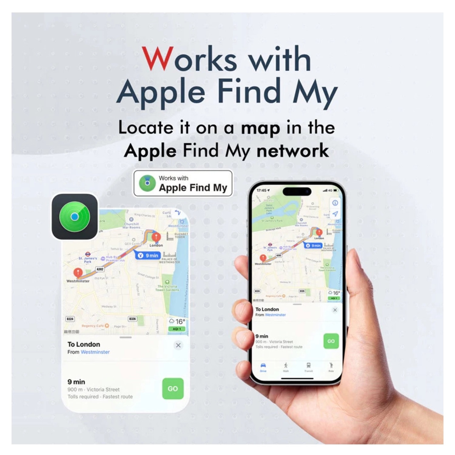 MiLi MiLock smart anti loss zwart