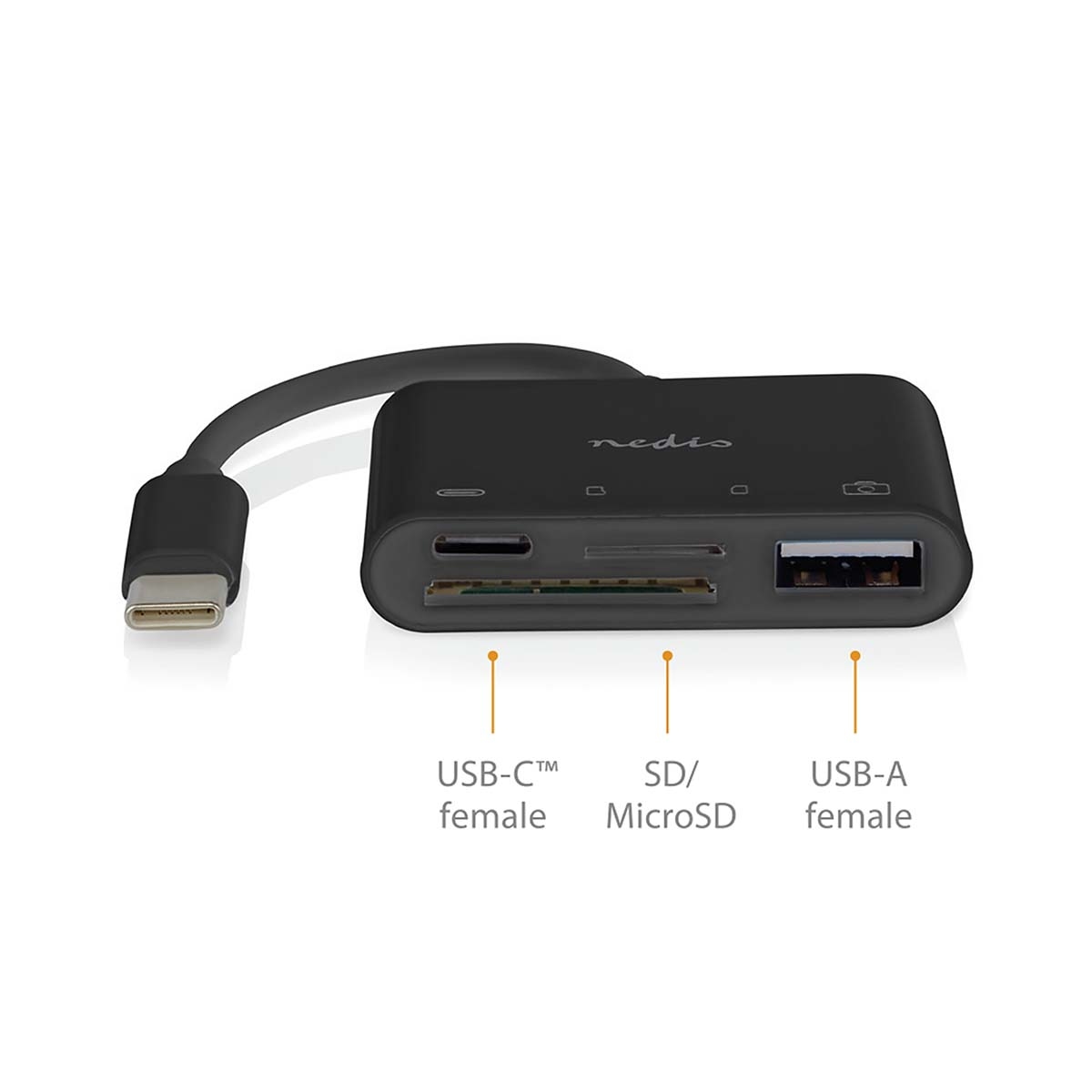 Nedis 4-Port USB-C 2.0 Hub